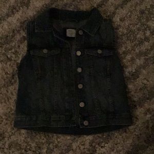 Girls Jean vest